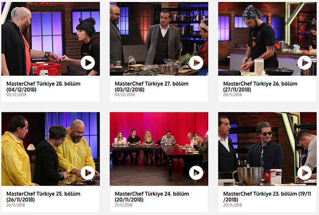 MasterChef Turkey online VPN stream