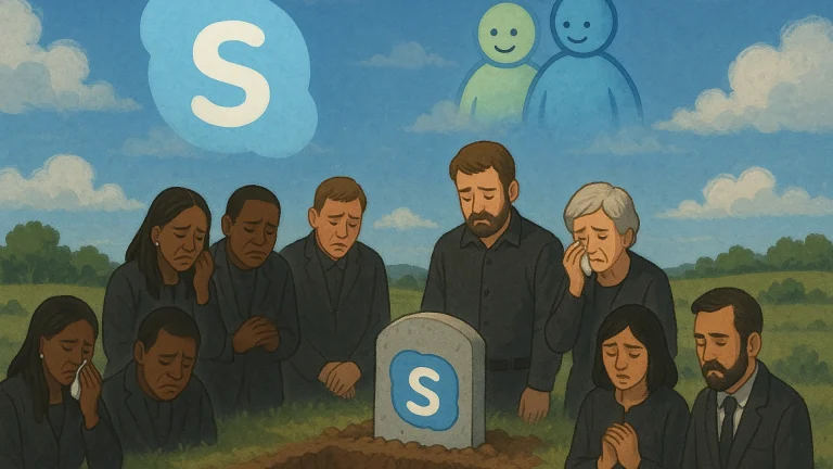Mening: Skype Is Verdwenen—Het Online Eerbetoon aan een Geliefde Technologie